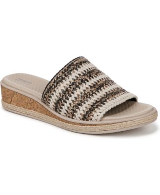 LifeStride - Women's Breezy Washable Slide Wedge Sandals