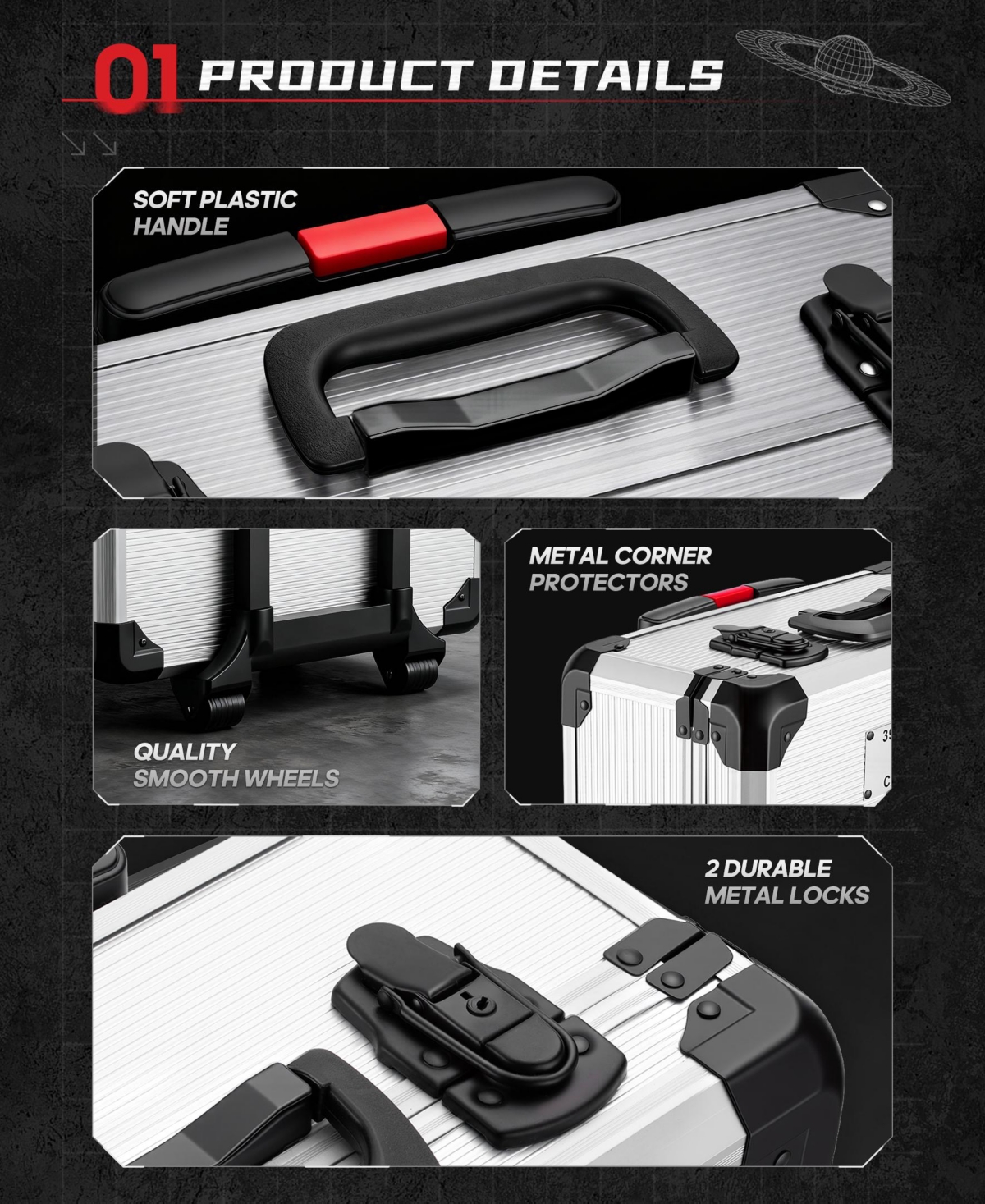 5 Pieces Fireplace Tool Set Fireplace Accessories with Poker