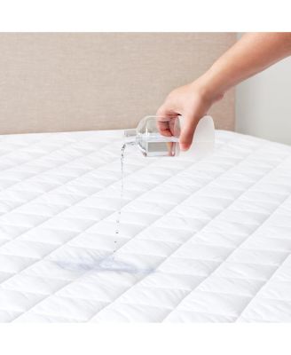 Host & Home Classic Waterproof Mattress Pad, Deep Pockets, Soft Polyester Microfiber Bed Protector Cover