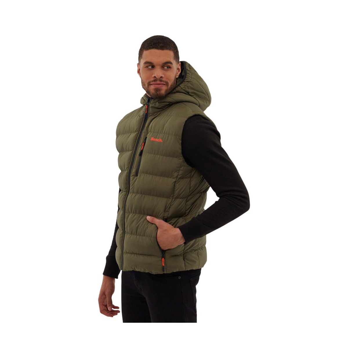 Bench Dna Men's Bench Galban Hooded Puffer Vest