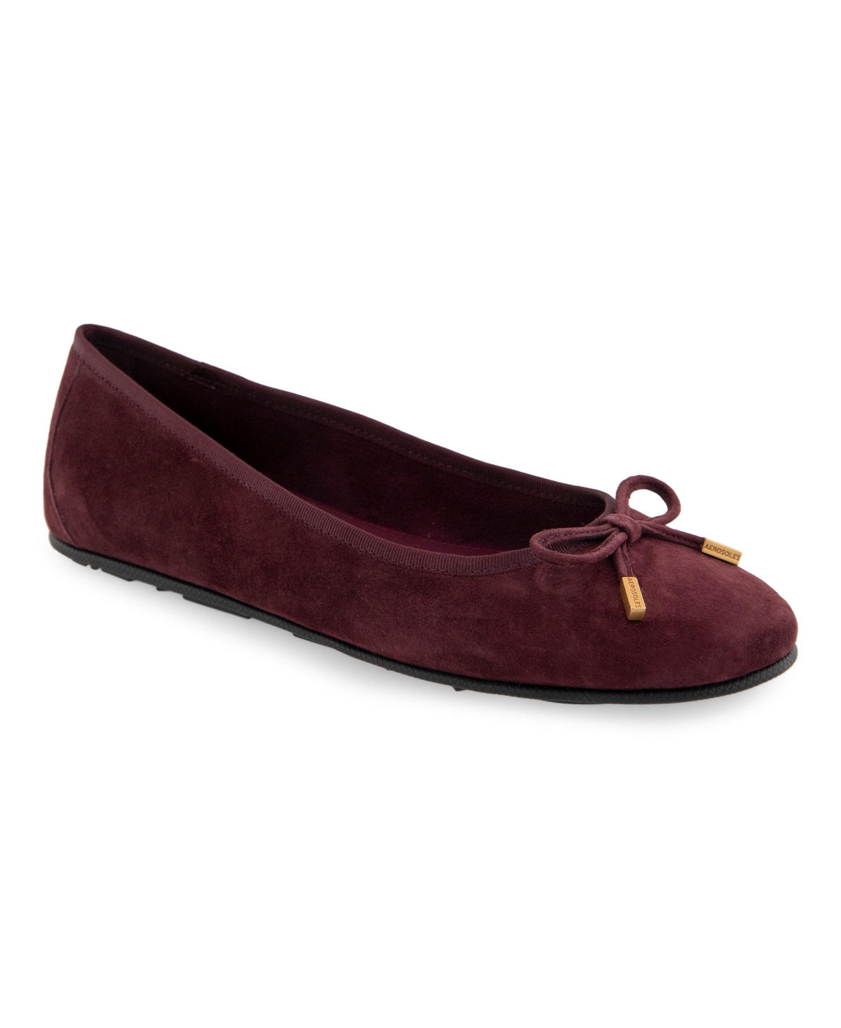 AEROSOLES WOMEN'S PIA CASUAL BALLET WEDGE FLATS 
