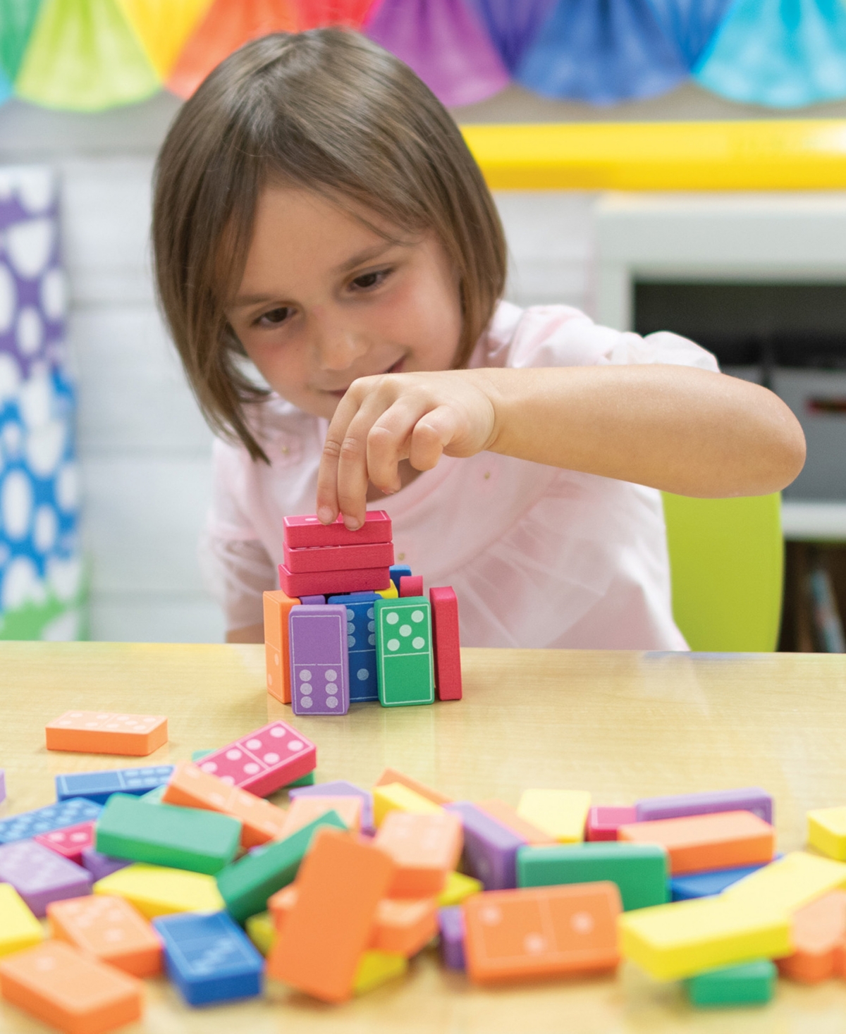 Wonderfoam Dominoes, 168 Pieces In Assorted
