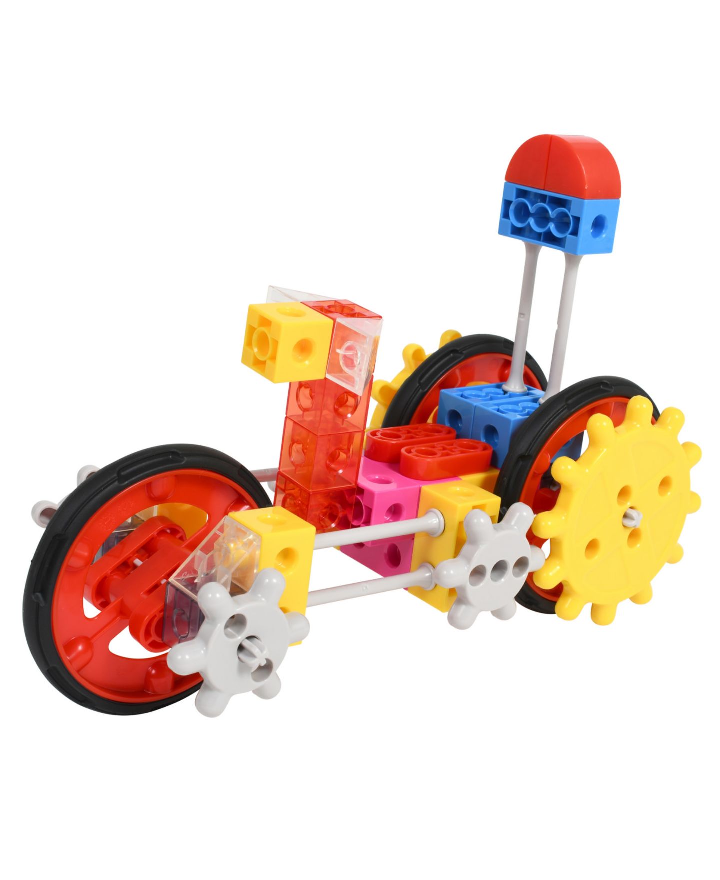 Детский конструктор edxeducation My Gears 117-Piece Building Set, Ages 4+ — фото 5