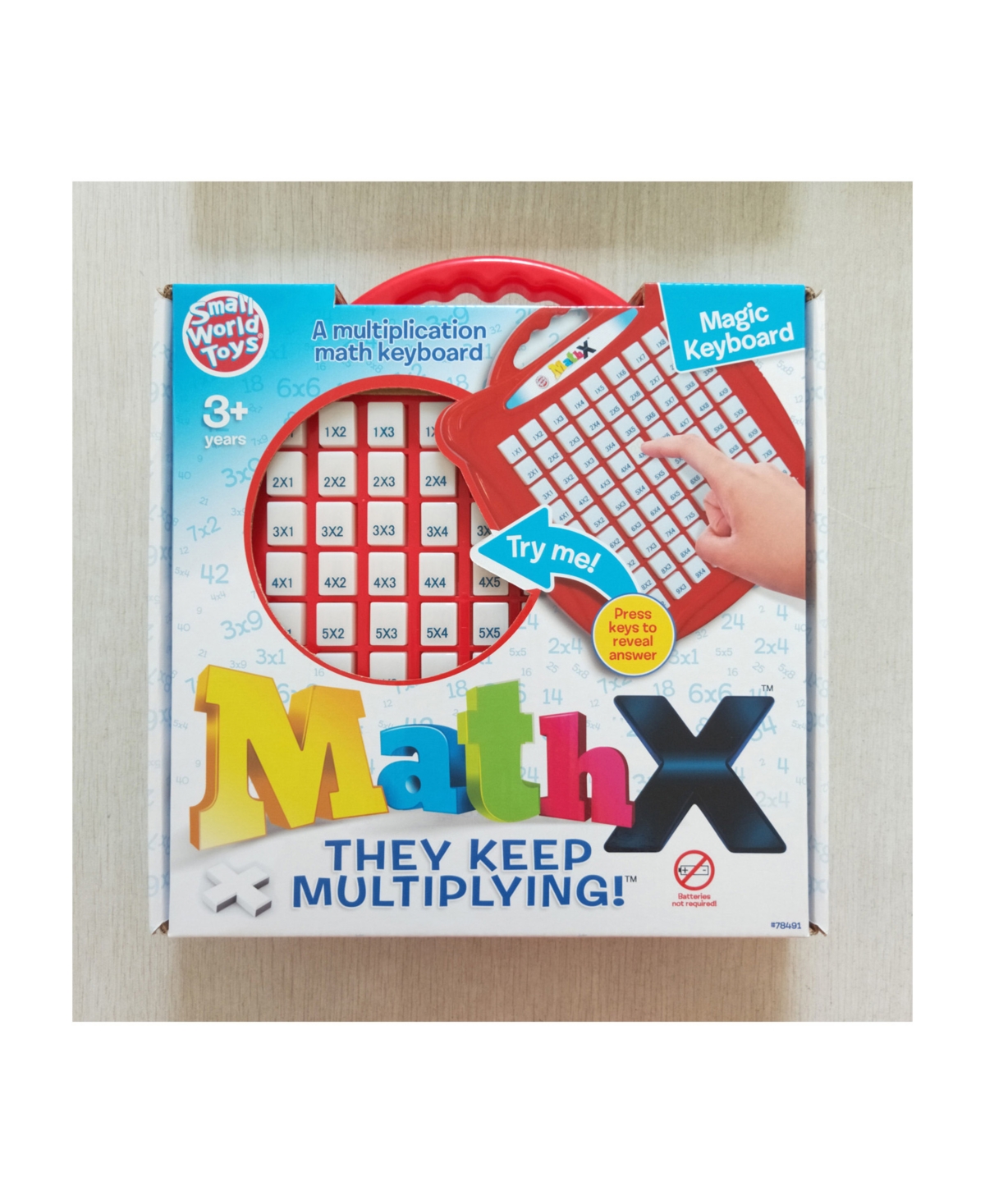 Small World Toys They Keep Multiplying Math Keyboard Game In Multi