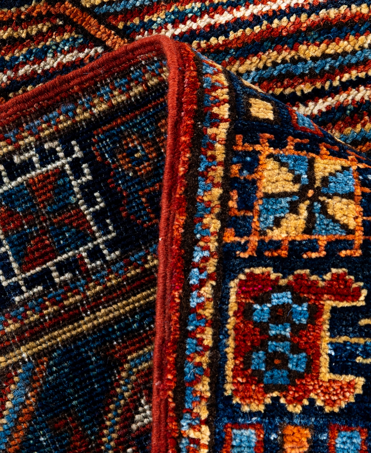 Adorn Hand Woven Rugs Serapi M1999 2'10"x7'9" Runner Area Rug In Red