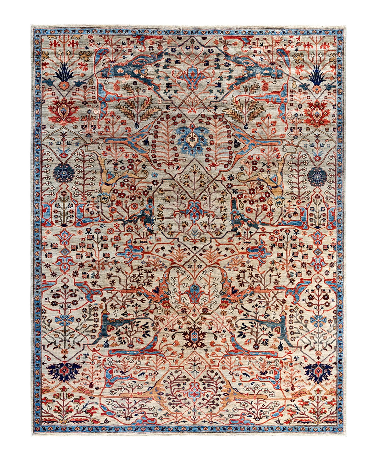 Adorn Hand Woven Rugs Serapi M1999 9'1"x11'11" Area Rug In Beige