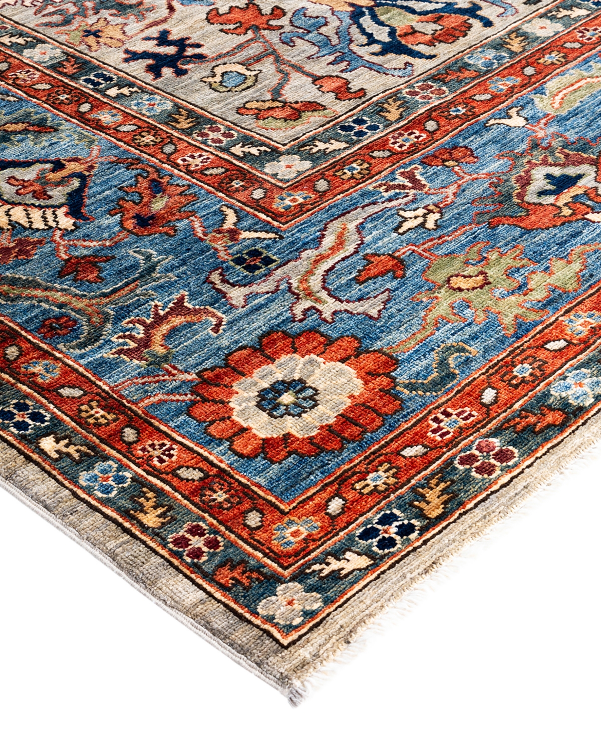 Adorn Hand Woven Rugs Serapi M1999 9'x11'8" Area Rug In Beige