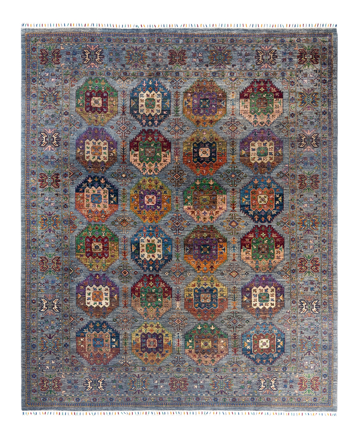 Adorn Hand Woven Rugs Tribal M1999 8'3"x10' Area Rug