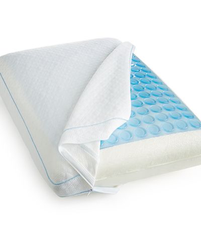 SensorGel Luxury Gusseted Pillows, Pressure Relief Memory Foam, Cooling Gel Overlay