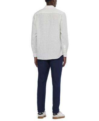 Men's Long Sleeve Linen Shirt 