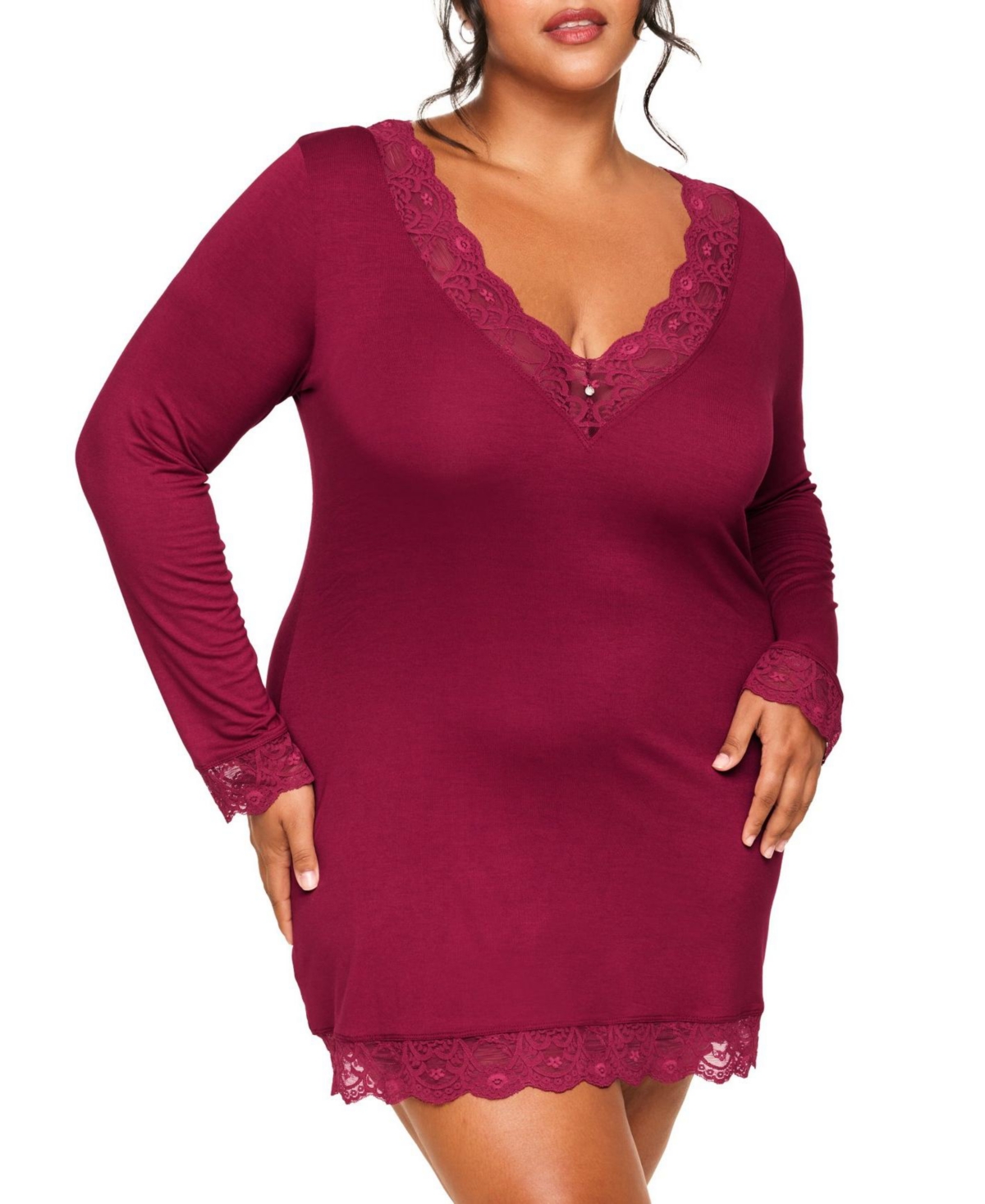 Adore Me Plus Size Hasina Sleepshirt