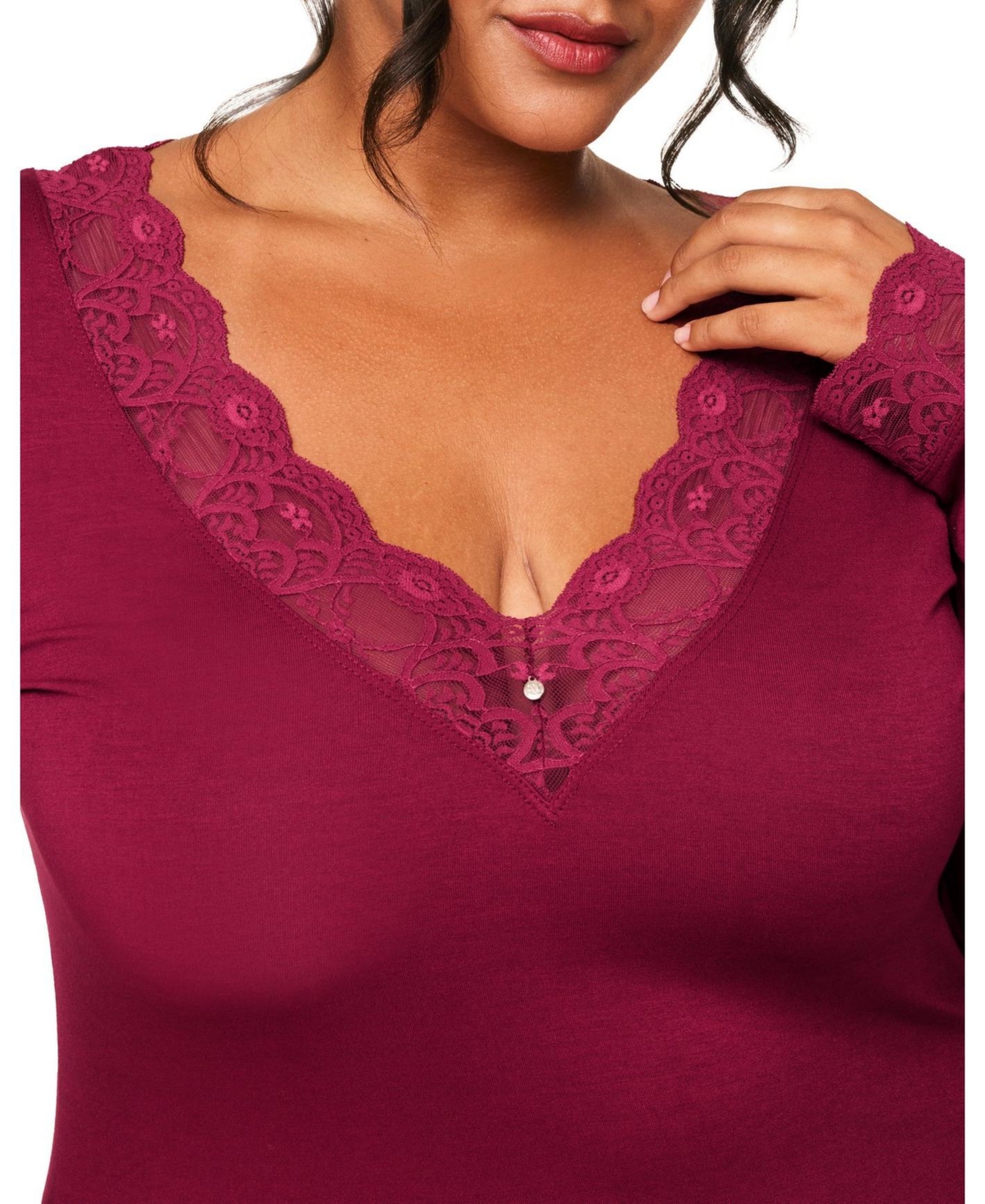 Adore Me Plus Size Hasina Sleepshirt