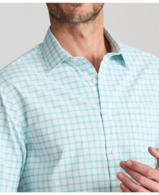 Men's Slim Fit Wrinkle-Free Performance Wells Button Up Shirt
