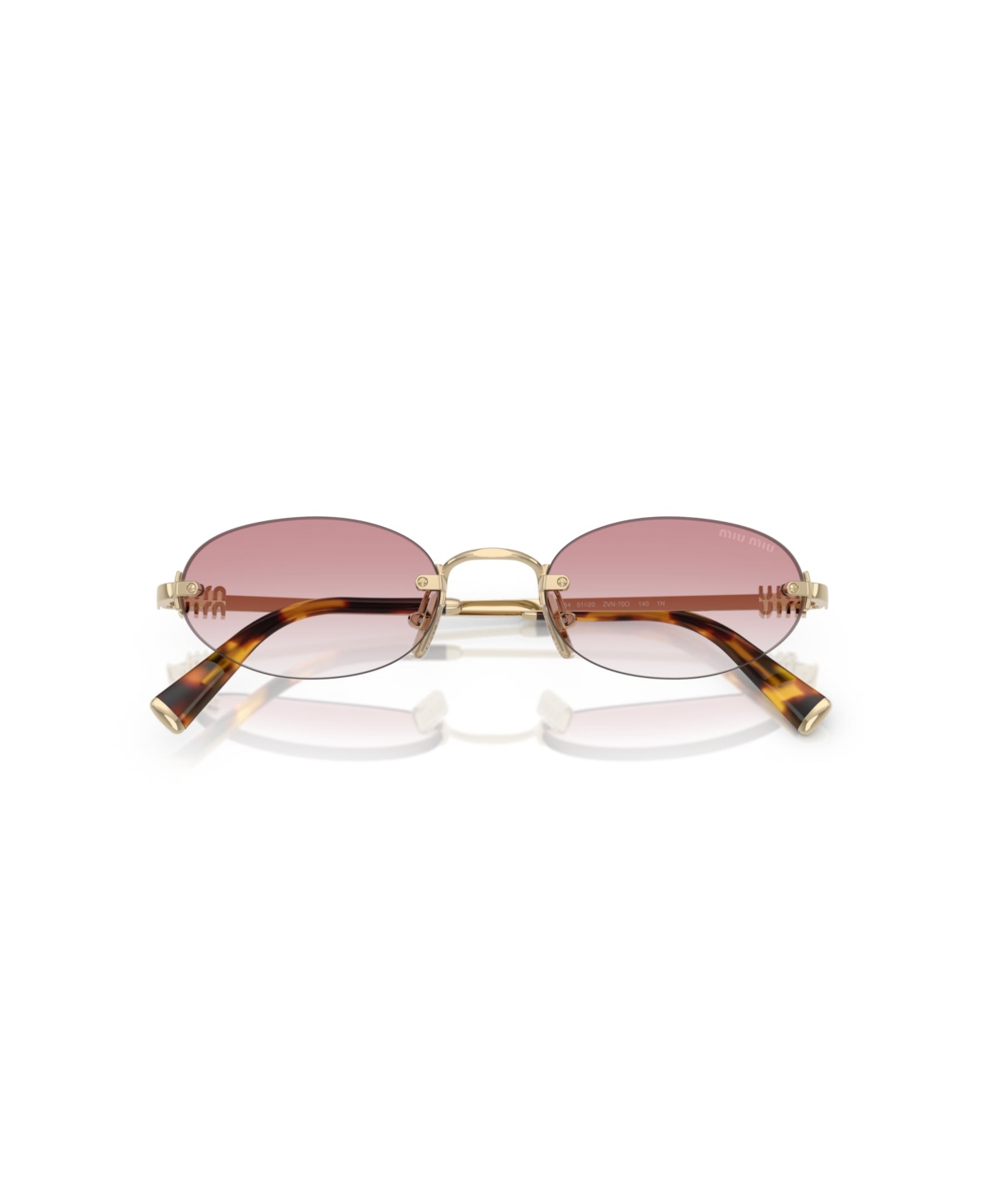 Miu Miu Oval-frame Sunglasses
