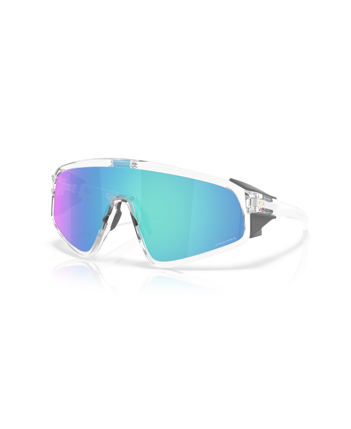 Oakley Unisex Latch Panel Sunglasses, Oo9404 In Clear