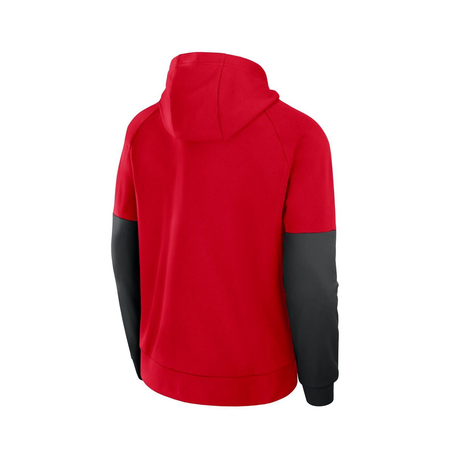 Мужское худи Nike Scarlet Ohio State Buckeyes Fitness Performance Pullover — фото 2
