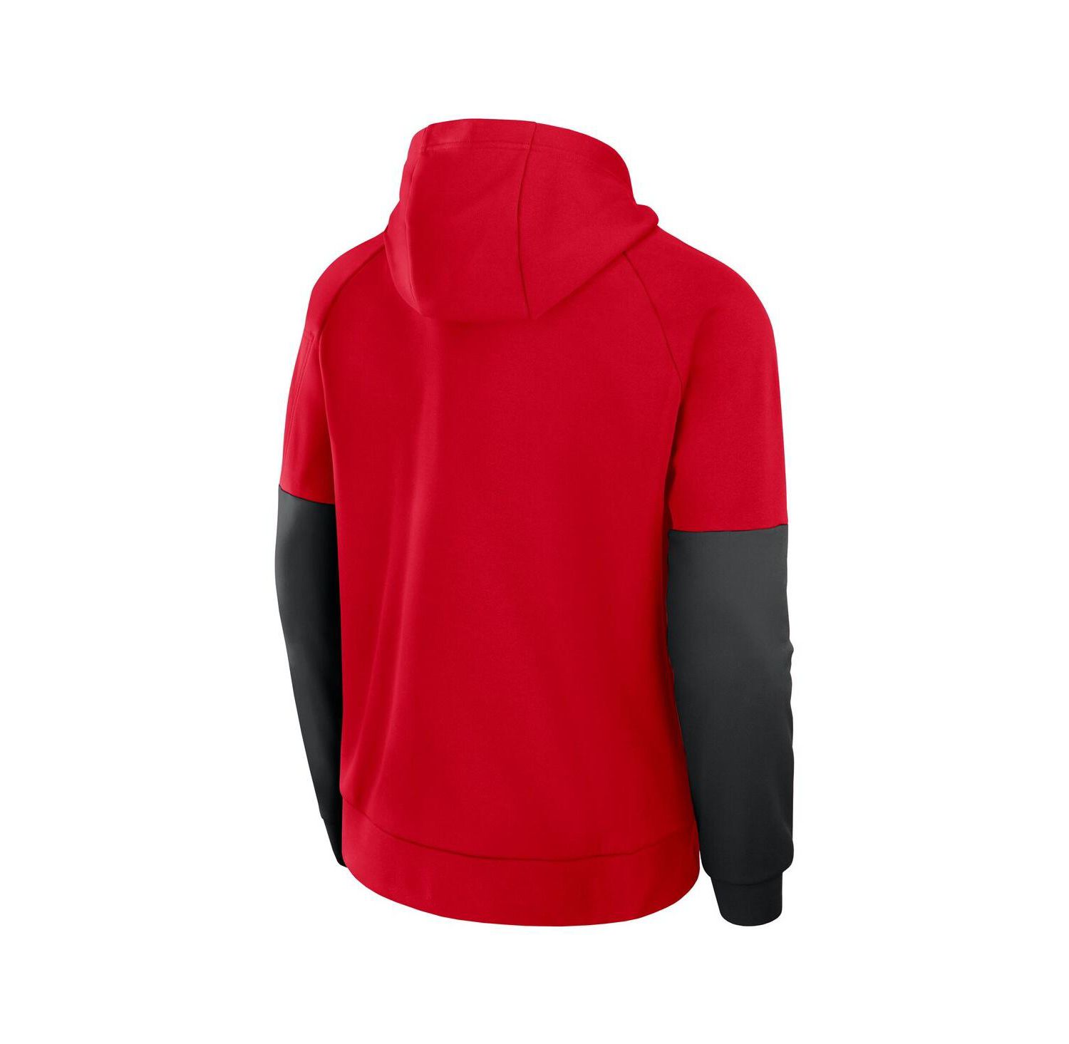Men's Scarlet Ohio State Buckeyes Fitness Performance Pullover Hoodie