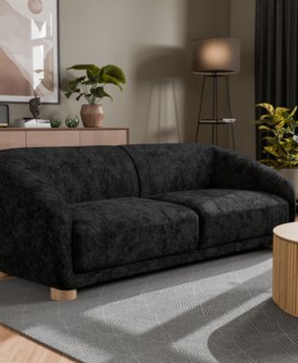 88" Waxley Chenille Slope Arm Sofa