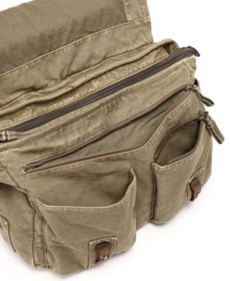 Coastal Canvas Messenger Bag