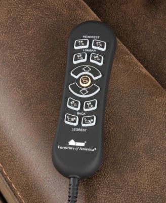 39" Leafstorm Artificial Leather Power Recliner Lift Chair