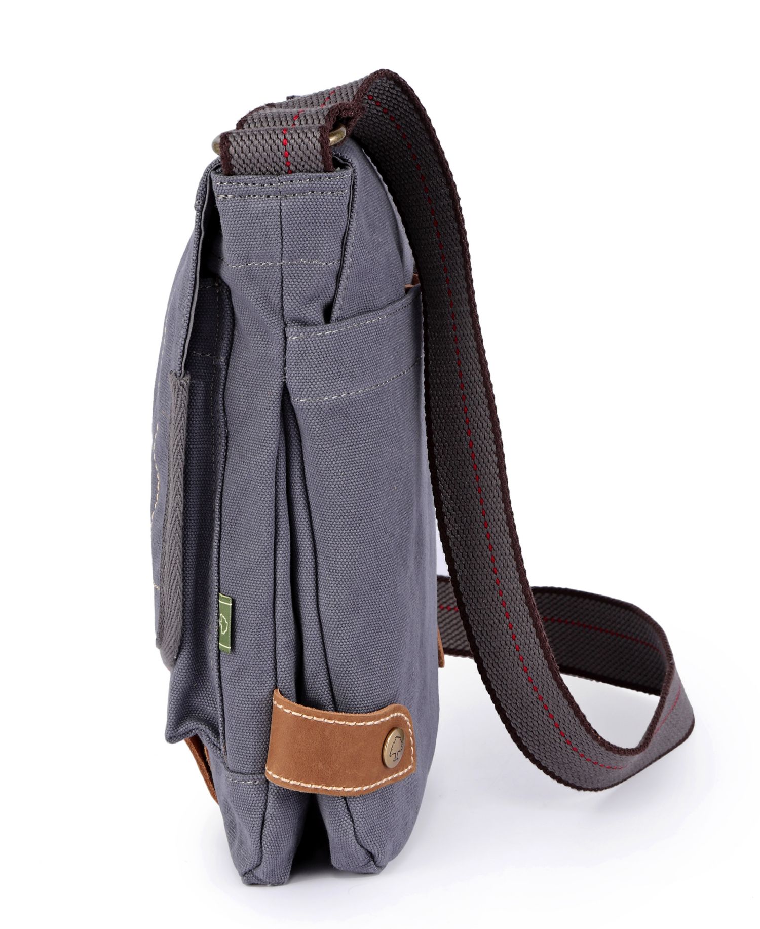 Atona Classic Flap Canvas Crossbody Bag