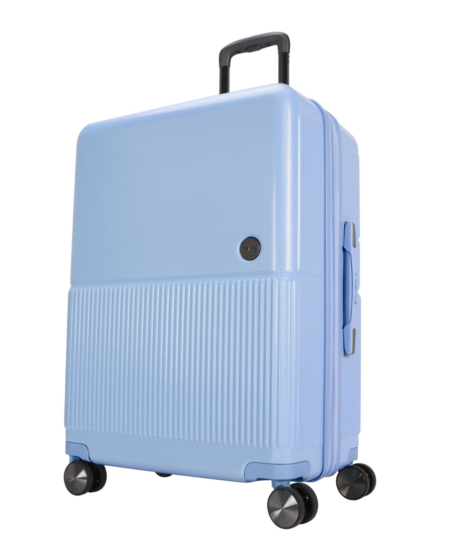 Чемодан Trips Luggage Flight Plan Medium Check-in Spinner, цвет: Холодный синий — фото 4