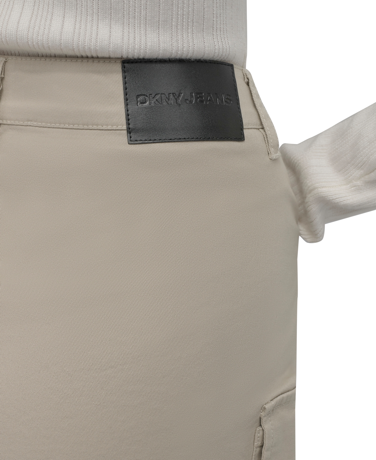DKNY JEANS WOMEN'S HIGH-WAIST CARGO SKIRT 