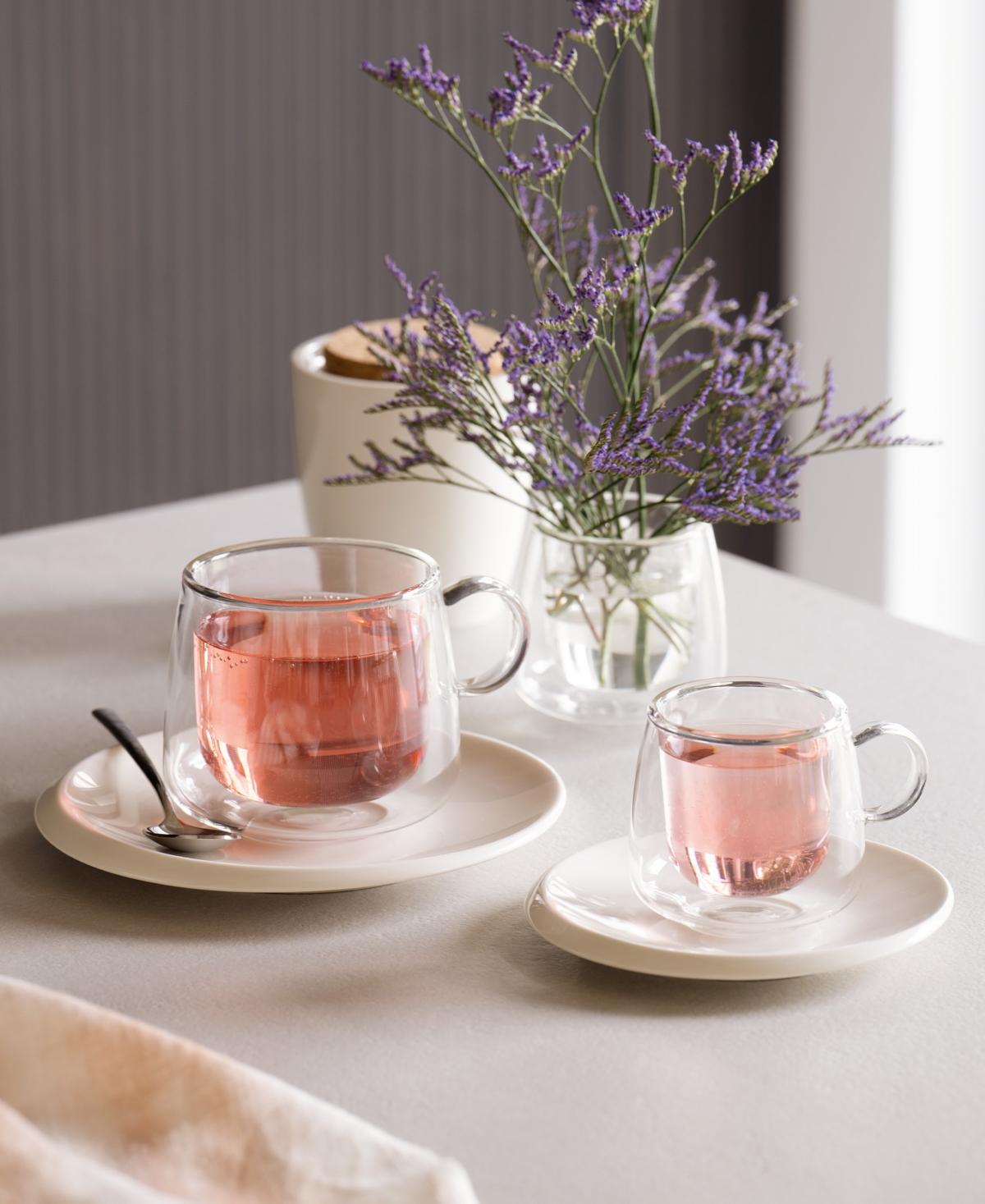 Villeroy & Boch Artesano Hot Cold Beverages Insulated Cappuccino Glass, Set Of 2 In Clear