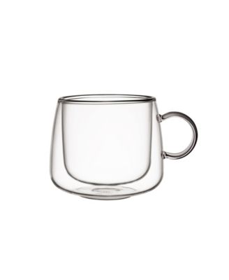 Artesano Hot Cold Beverages Insulated Cappuccino Glass, Set of 2