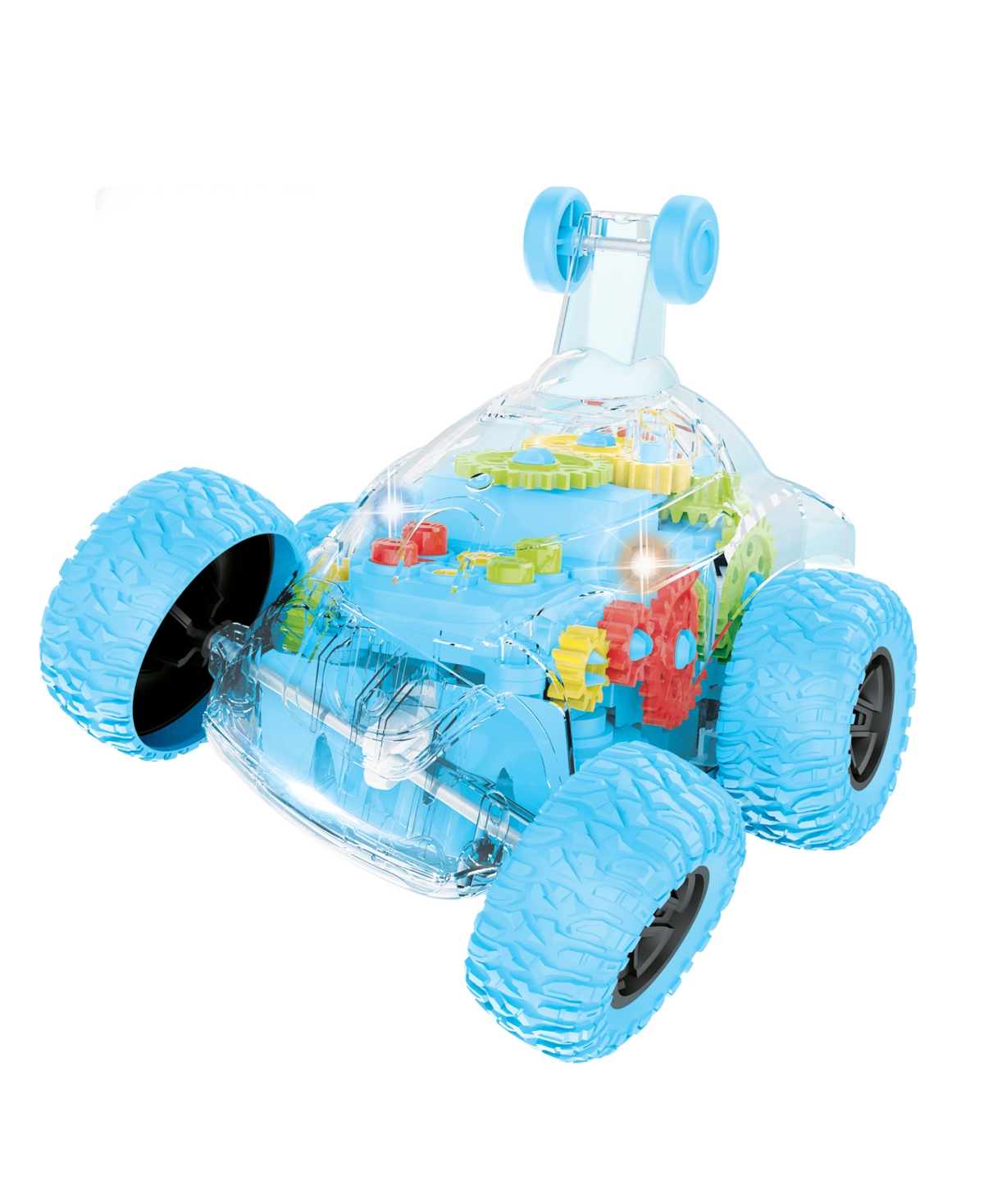 FLIPO SPIN GEAR ILLUMINATED REMOTE CONTROL STUNT CAR 