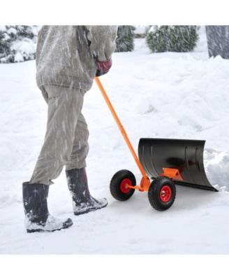 29 Inches Snow Pusher for Driveway