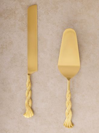 GAURI KOHLI Santiago Cake Servers - Macy's