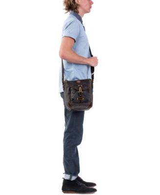 Dolphin Canvas Crossbody Bag