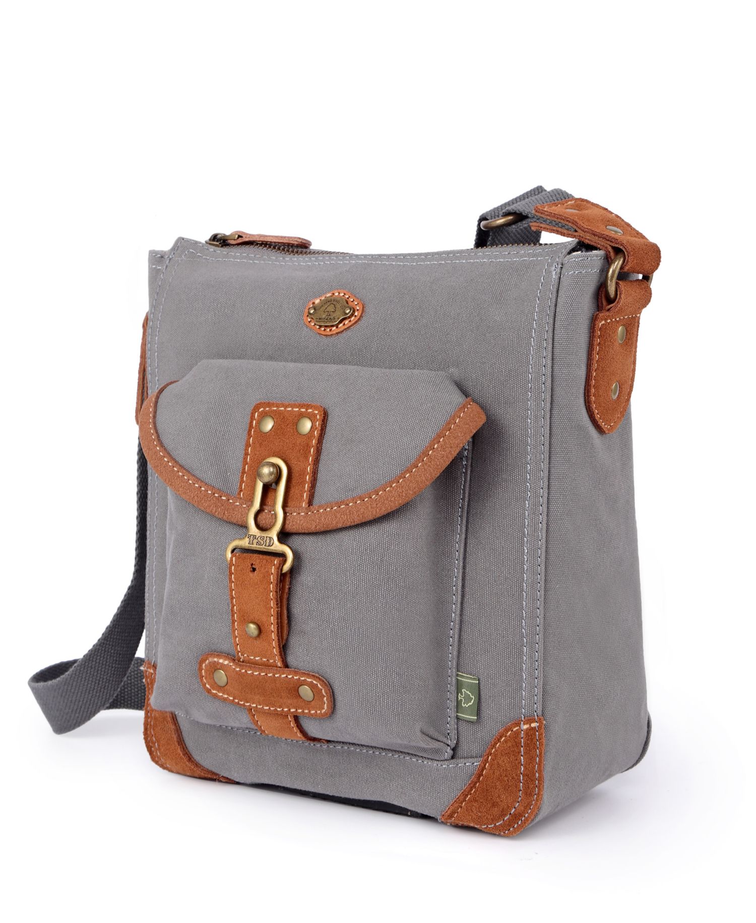 Dolphin Canvas Crossbody Bag
