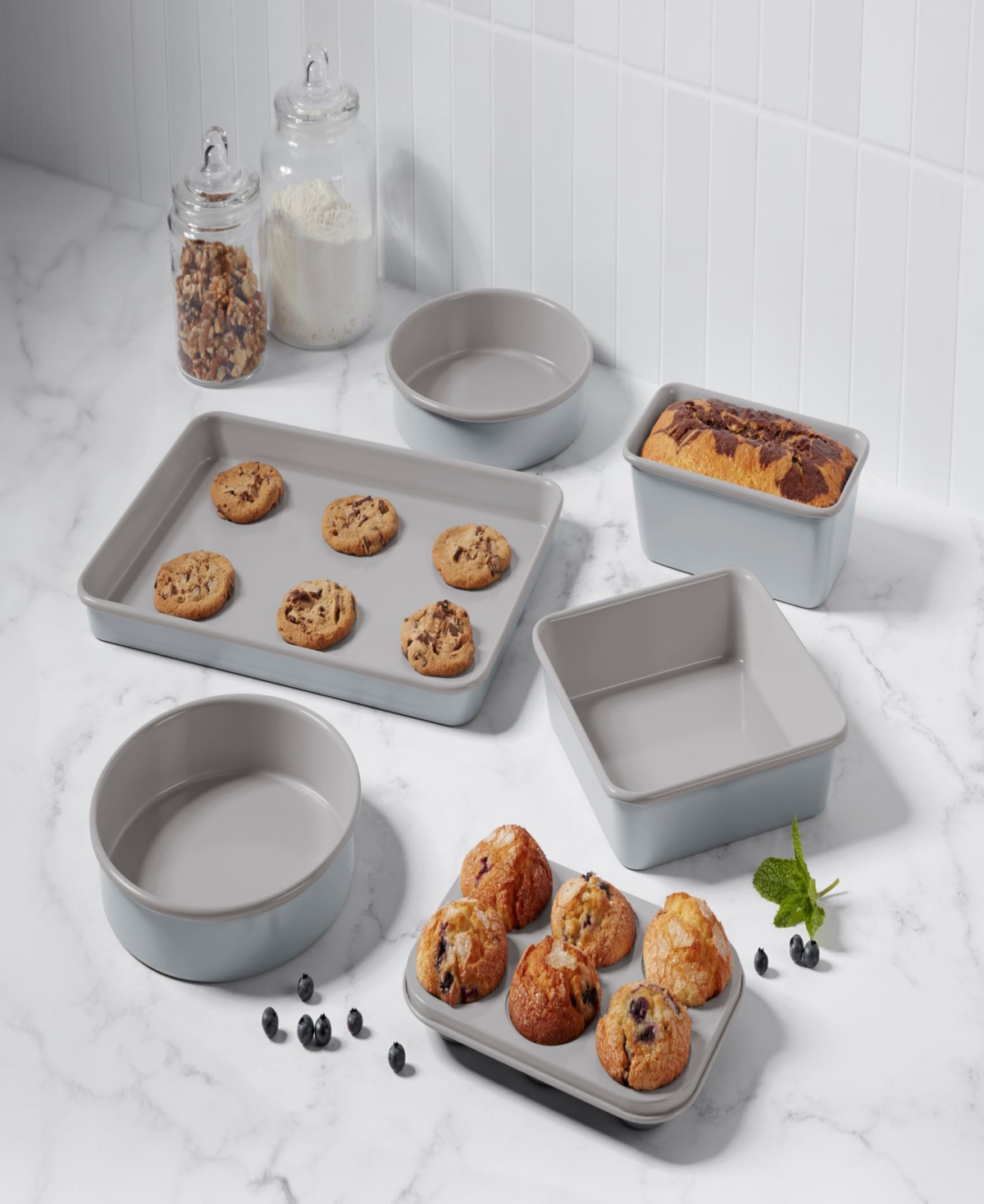CUISINART CULINARY COLLECTION 6-PIECE CERAMIC NONSTICK BAKEWARE SET 