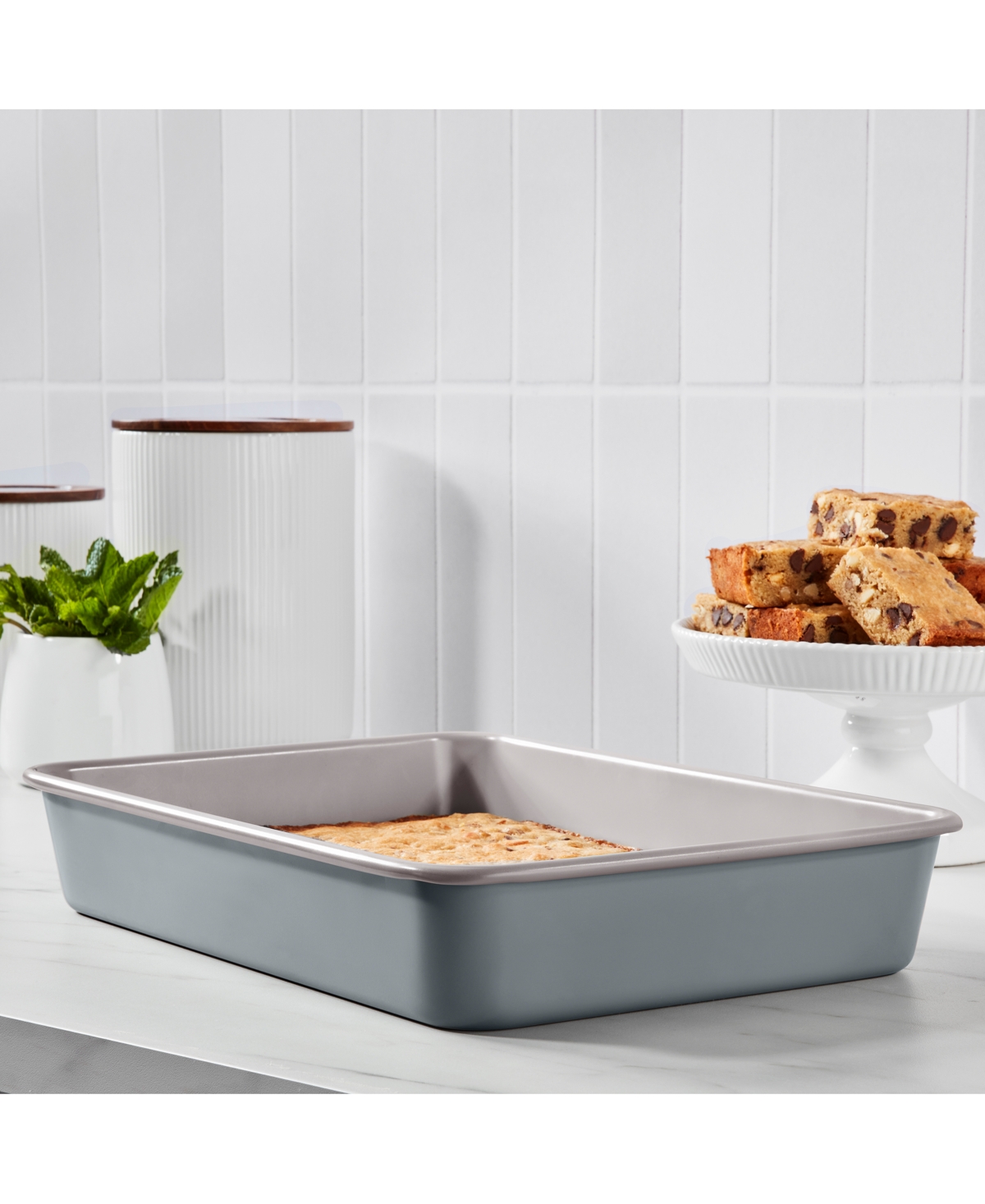 Cuisinart Culinary Collection Ceramic Nonstick 13"x9" Cake Pan In No Color