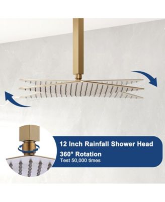 Bathroom Shower Faucet with Rough-in Valve