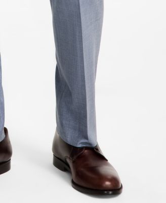 Men's Wool-Blend Stretch Classic-Fit Suit Separates Pant