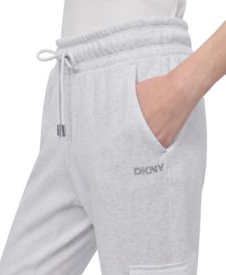 Women's Studded-Logo Cargo Joggers