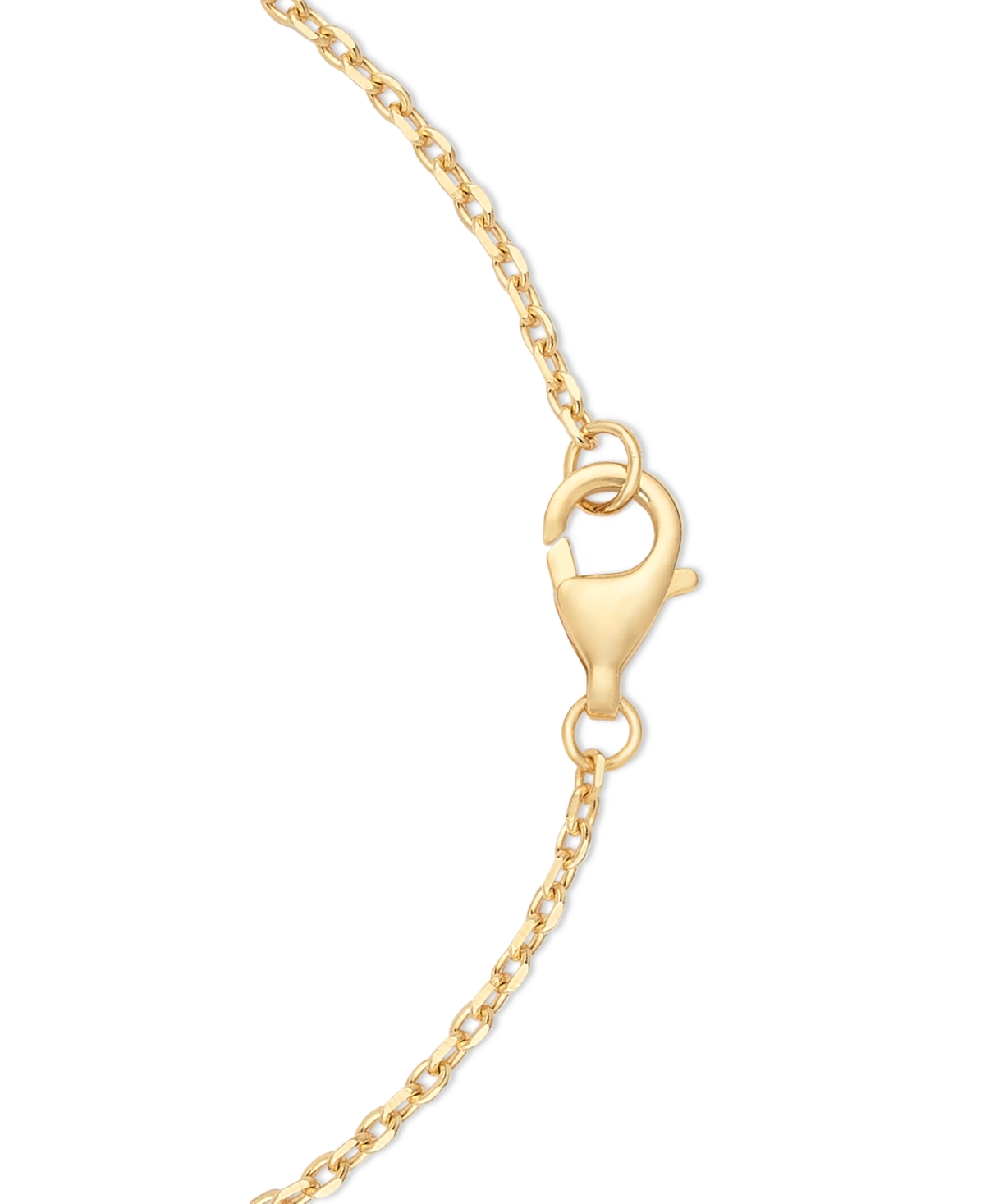 Macy's Amethyst (1-1/2 Ct. T.w.) & White Topaz (5/8 Ct. T.w.) Oval Glitter Texture 18" Pendant Necklace In In Sky Blue Topaz