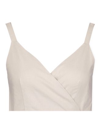 Women's Ruffle Hem Wrap Dress