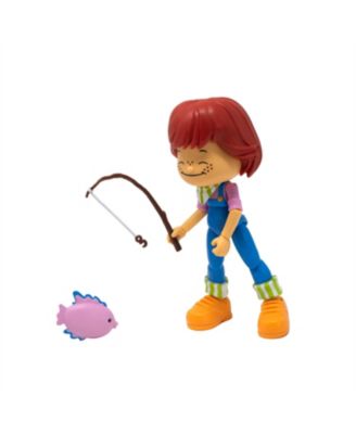 Boss Fight Studio Strawberry Shortcake Huckleberry Pie with Pupcake, Collectible Action Figure – Highly Articulated Fruity Scented Figurine with Accessories, Interchangeable Parts, and Stand – 1:12