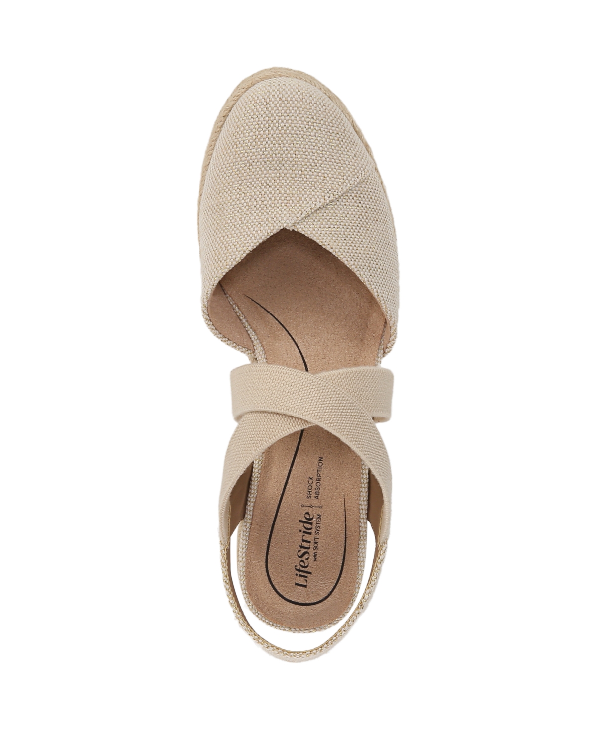 LIFESTRIDE WOMEN'S KIMBALL WEDGE ESPADRILLES 
