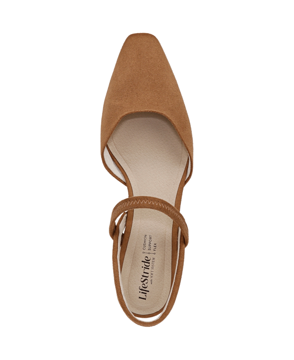 LIFESTRIDE WOMEN'S LAINEY POINTED TOE BLOCK HEEL PUMPS 