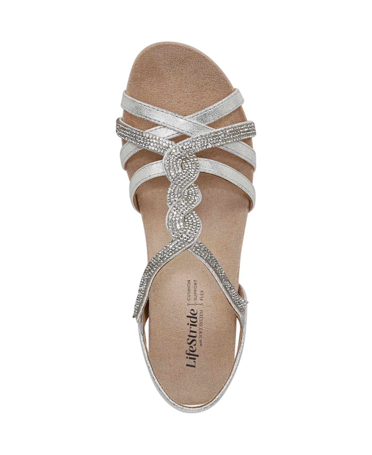 LIFESTRIDE WOMEN'S MIAMI STRAPPY WEDGE SANDALS 