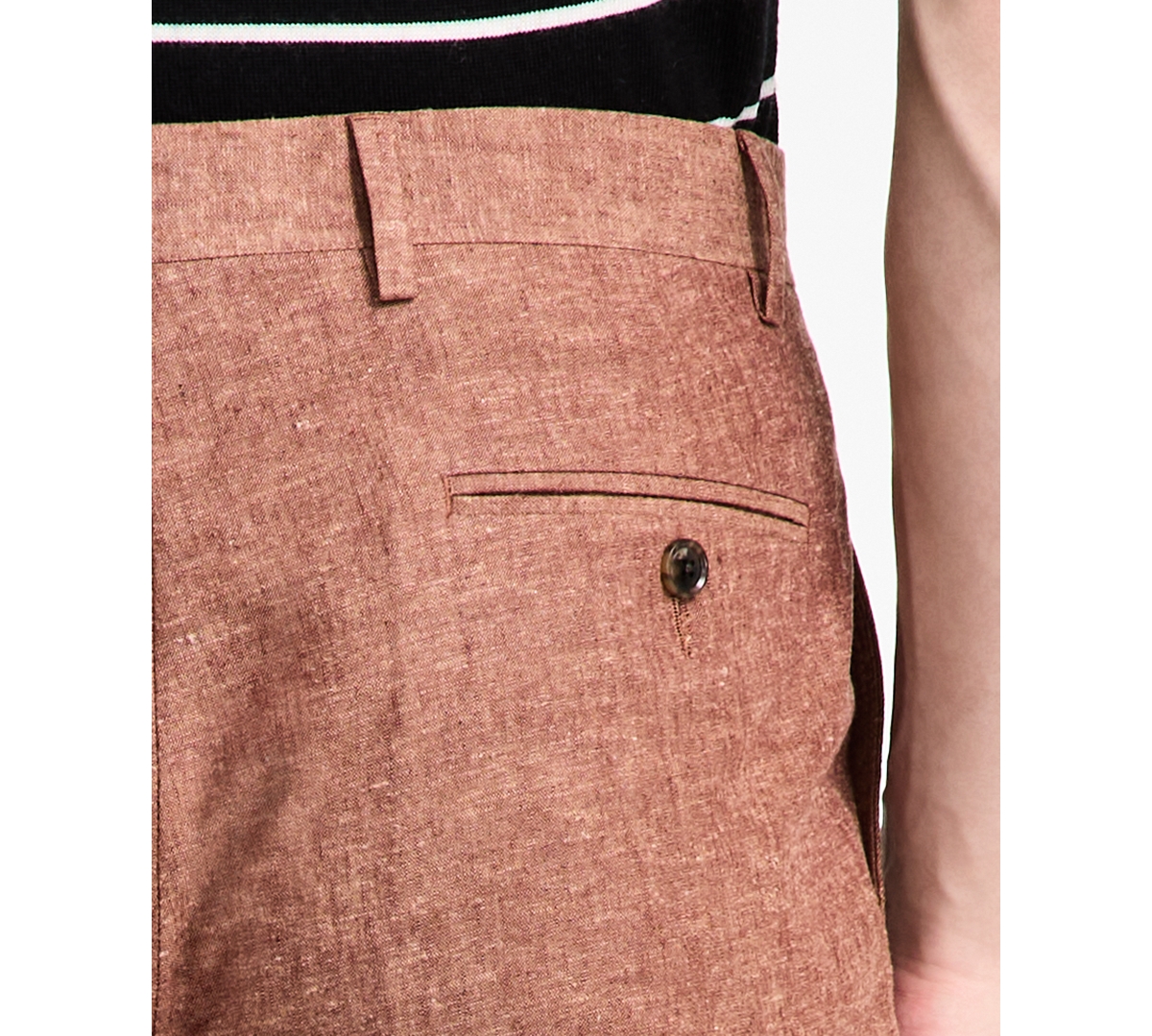 Tommy Hilfiger Men's Modern-fit Suit Separate Pants In Rust