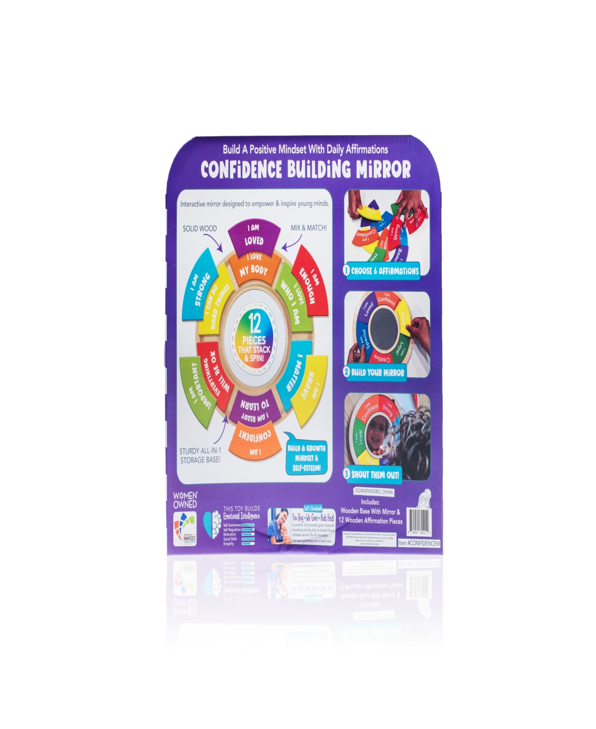 OPEN THE JOY CONFIDENCE BUILDING MIRROR 