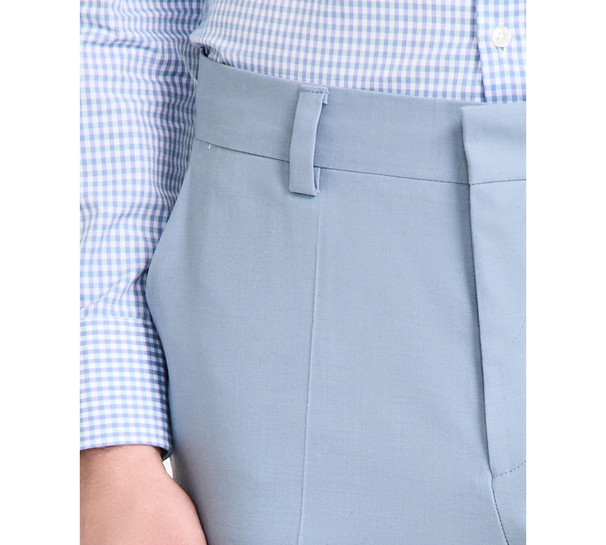 Hugo Boss Hugo By  Men's Modern-fit Wool Blend Suit Pants In Blue