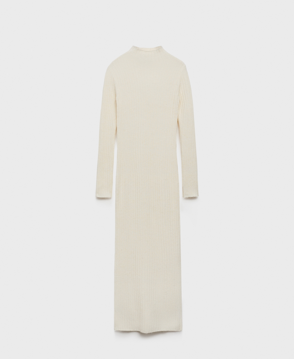 Mango Women's Opening Detail Ribbed Knit Dress