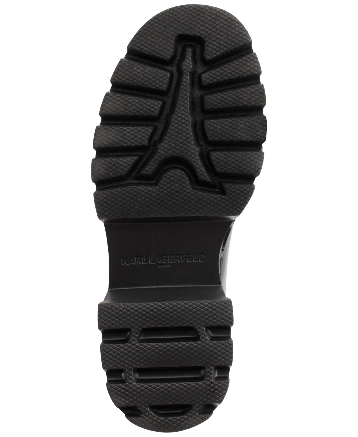 Karl Lagerfeld Paris Londyn Lug Sole Chelsea Boot In Black
